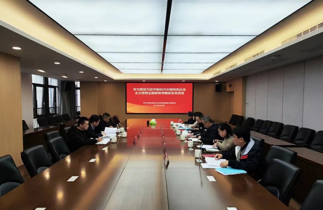 市云顶集团公司党委召开主题教育专题民主生涯会